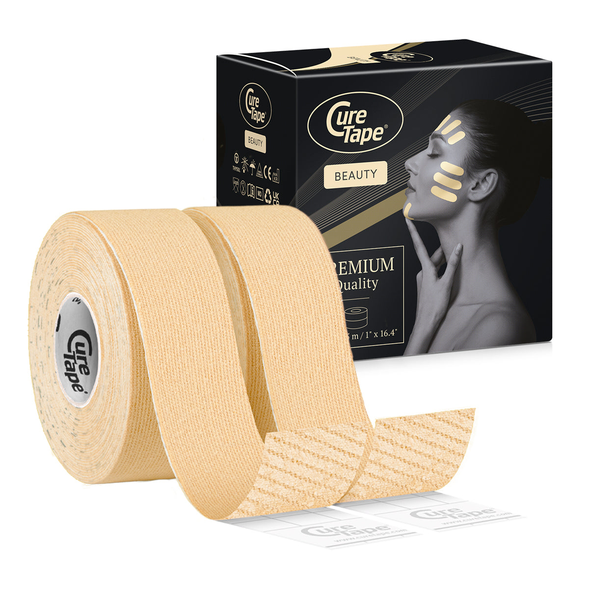 CureTape Beauty Beige ( 2x 2,5cm*5m)