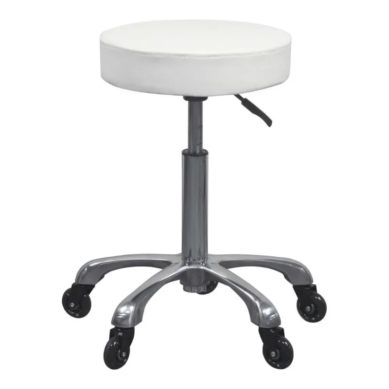 Klinikstol Fast Silent (hvid)