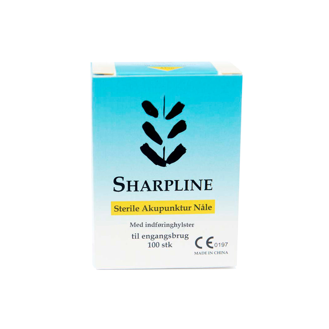 Sharplne Sharpline Akupunkturnål (Kobberhåndtag, silikonebelagt, 1-pak, med tube ...